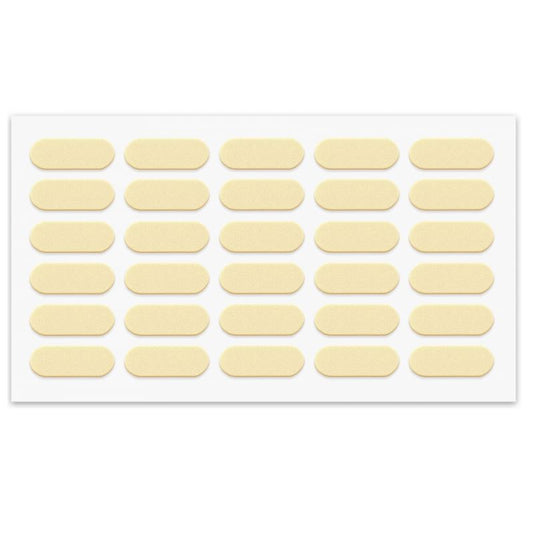 Pastille autocollante beige - 8x22mm NTP Beige 