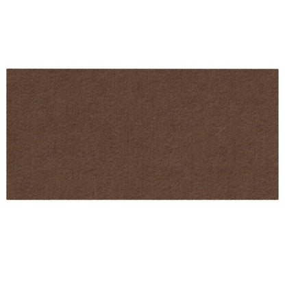 Patin feutre auto-adhésif 120x240mm - Marron NTP Marron 