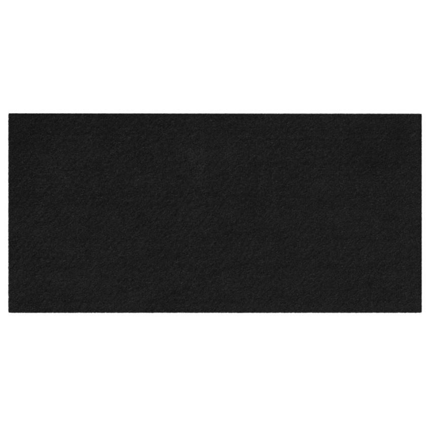 Patin feutre auto-adhésif 120x240mm - Noir NTP Noir 