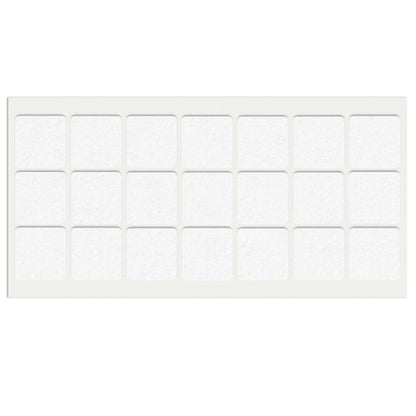 Patin feutre auto-adhésif 30x30mm - Blanc NTP Blanc 