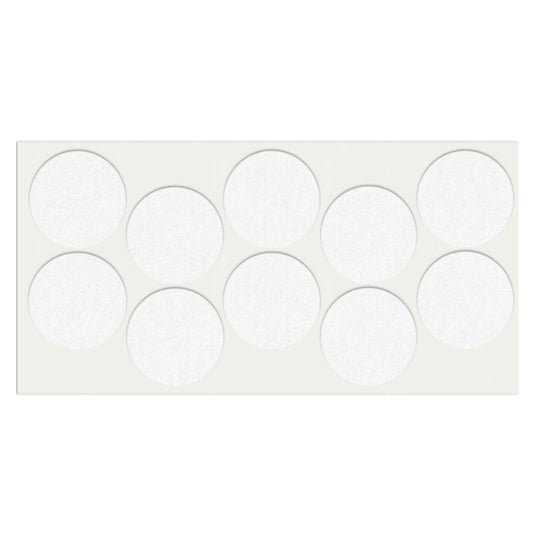 Patin feutre auto-adhésif 45mm - Blanc NTP Blanc 