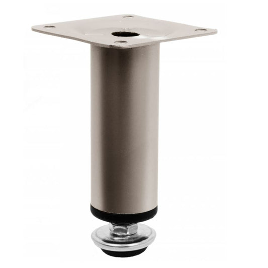 Pied de meuble réglable 100mm - Satin NTP 100mm Satin 