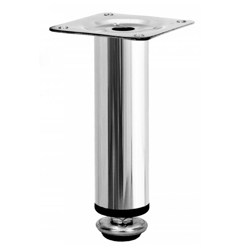Pied de meuble réglable 150mm - Chrome NTP 150mm Chrome 