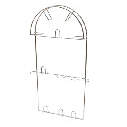 Porte-tuyau d'aspirateur en argent - Grand Furnica 