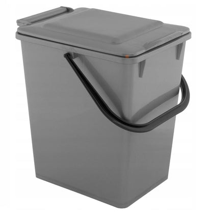 Poubelle de cuisine encastrable à fermeture silencieuse / Organiseur - 40cm Cabinet Furnica 