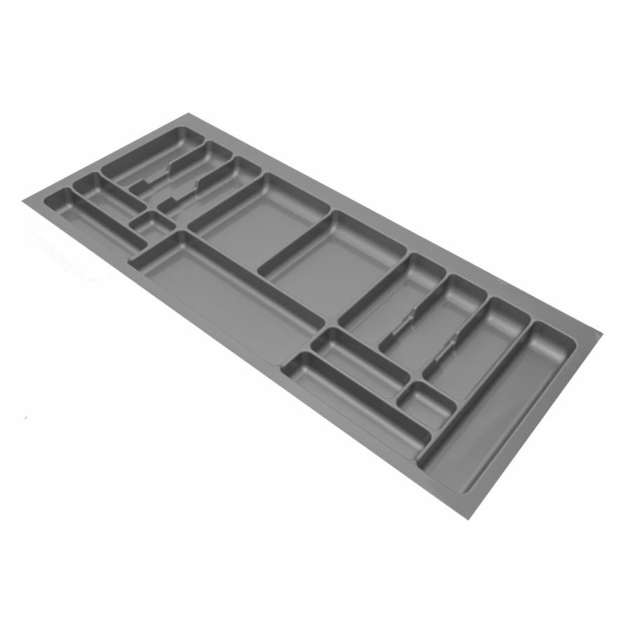 Range-couverts pour tiroir, largeur du meuble: 1200 mm, profondeur: 490 mm - Métallique NTP 