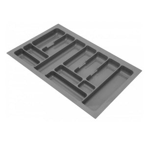 Range-couverts pour tiroir, largeur du meuble: 800 mm, profondeur: 490 mm - Métallique