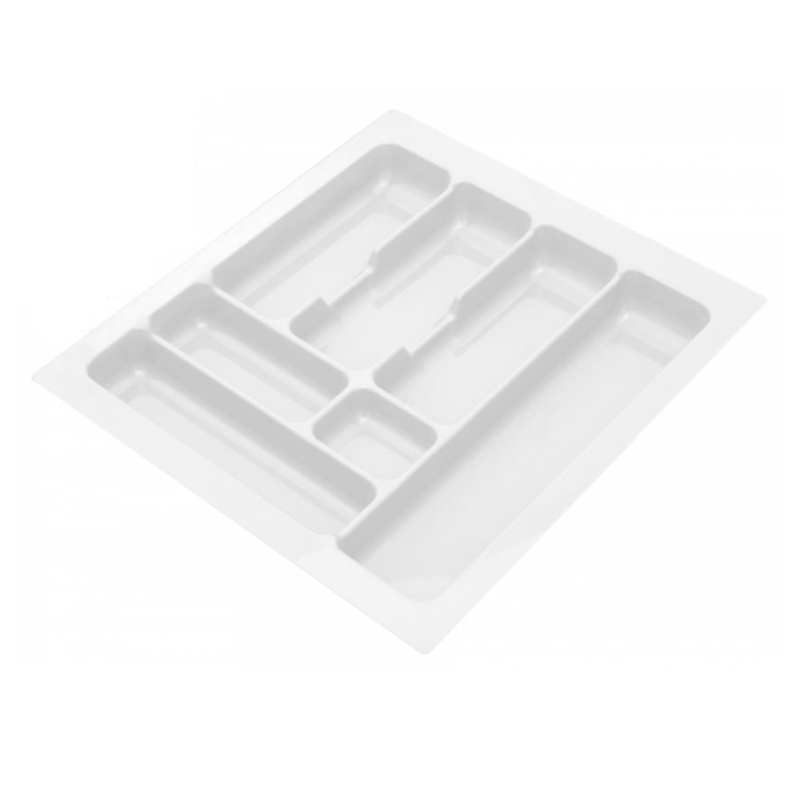 Range-couverts pour tiroir, largeurs d'armoires: 300-1000 mm, profondeur: 490 mm, Blanc NTP 500mm 