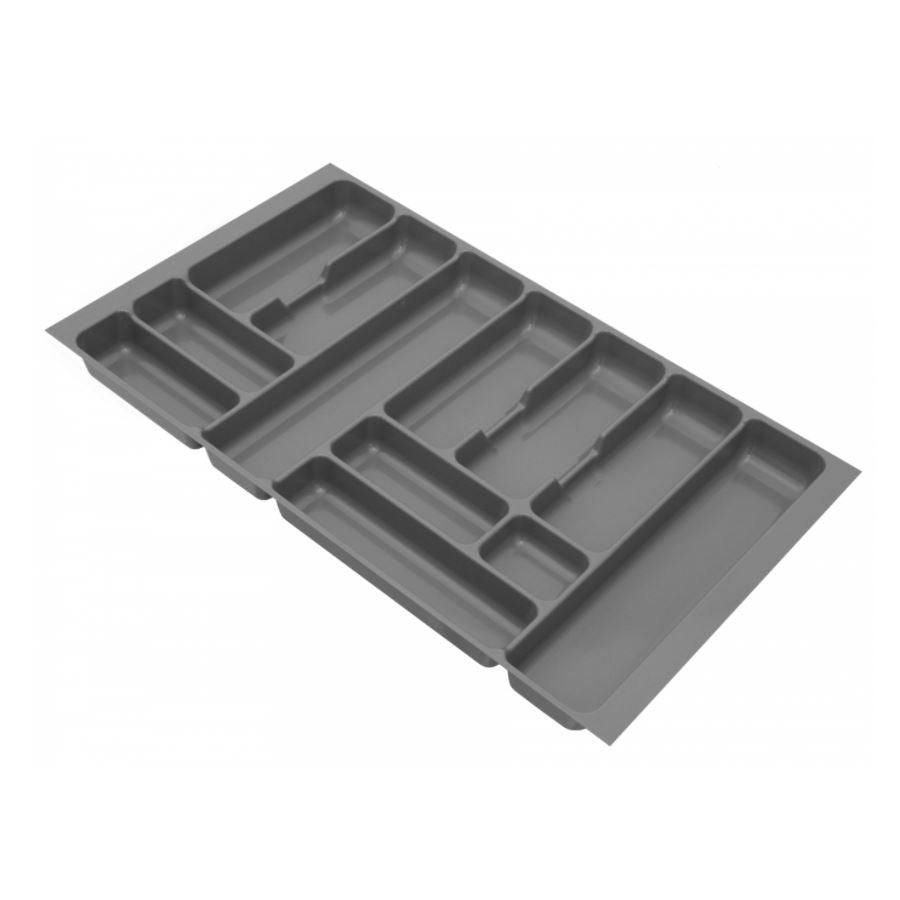 Range-couverts pour tiroir, largeurs d'armoires: 700 à 800 mm, profondeur: 430 mm, Métalliques NTP 800mm 